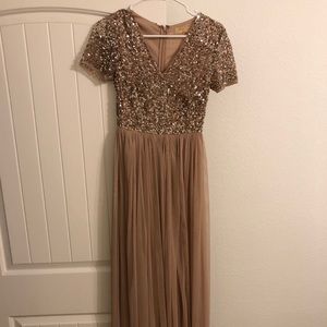 Maya petite sequin dress size 2